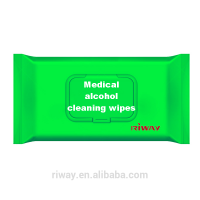 Medical alcohol cleaning wipes