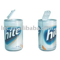 50pcs antibacterial wipes in can tub/cola canister wipes