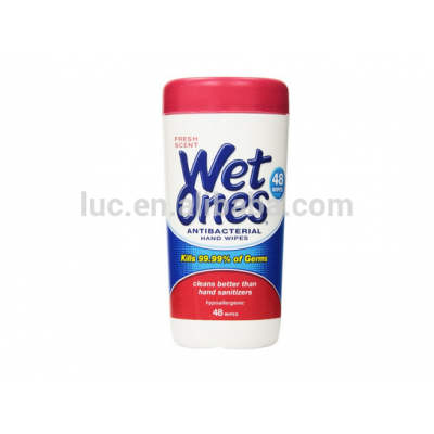 Wet Ones Big Ones Fresh Scent Antibacterial Wipes 65 Count